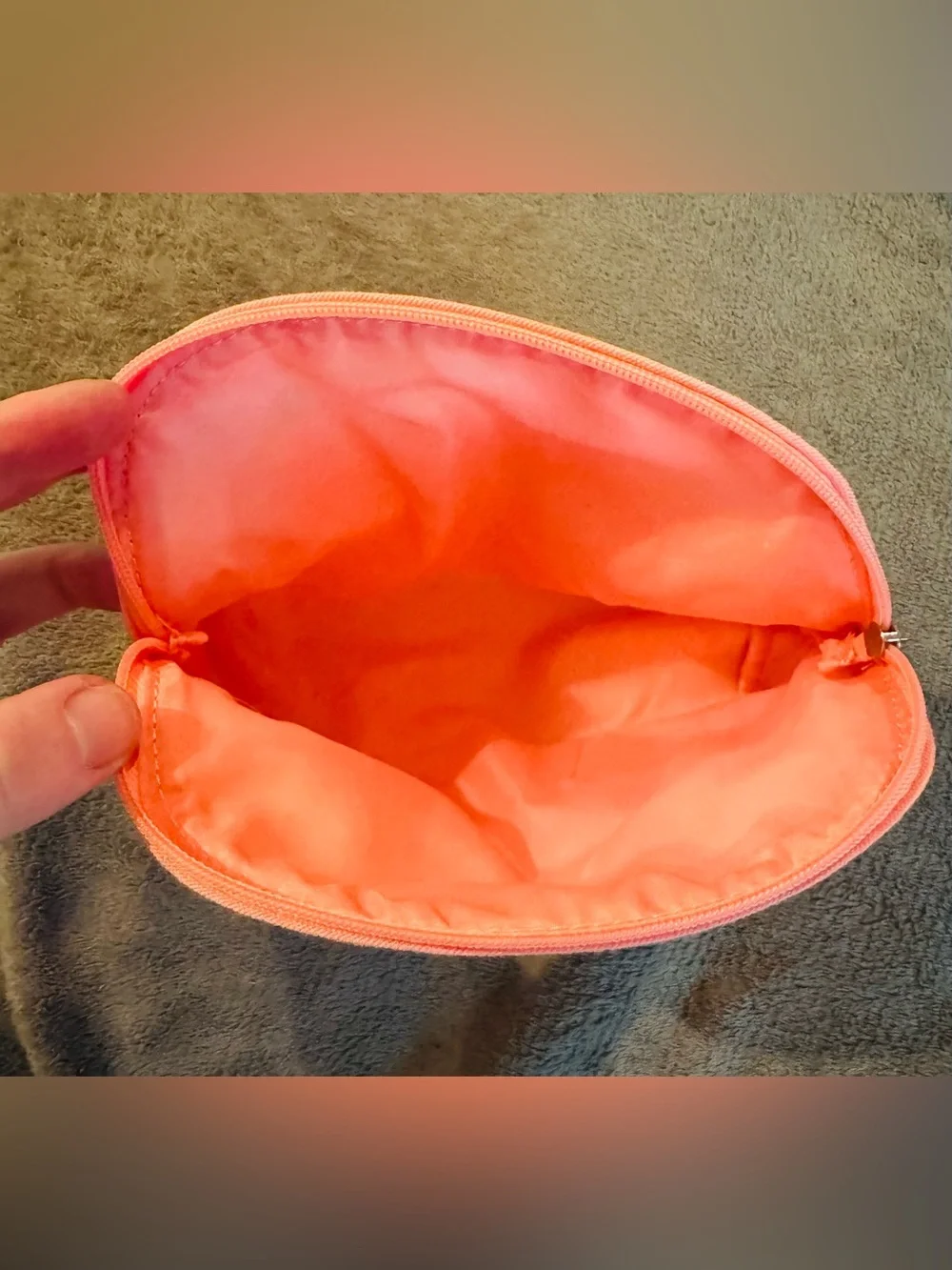 Clinique x Drawbertson Pink Floral Cosmetic Bag